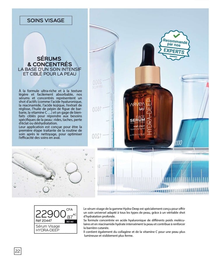 SOINS VISAGE SÉRUMS & CONCENTRÉS