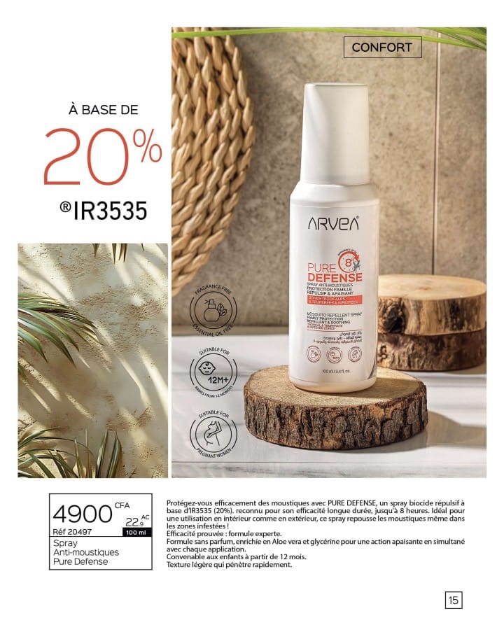 CONFORT À BASE DE 20% ®IR3535
